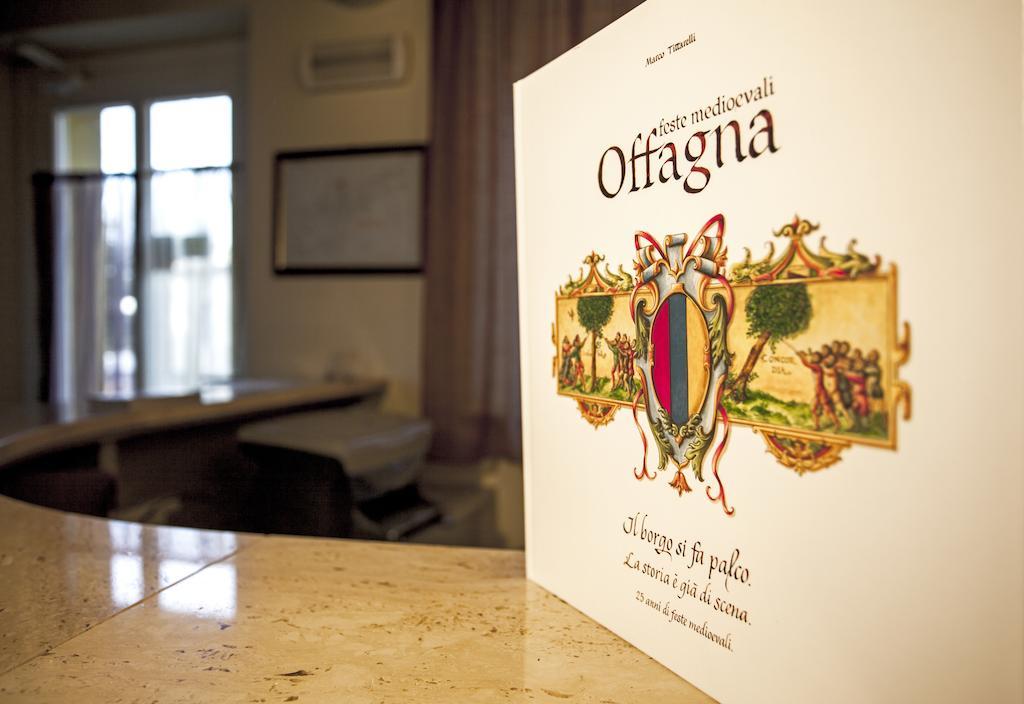 Отель Il Ristoro Del Viandante Offagna Экстерьер фото